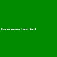 Hervorragendes Leder-Brett